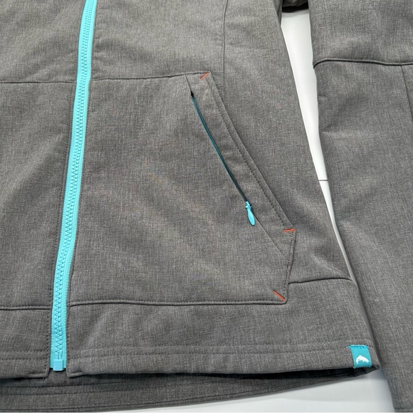 Simms Womens Small Rogue Fleece Hoody Soft Shell Fly Fishing Jacket Coat Winfrey - Picture 5 of 11